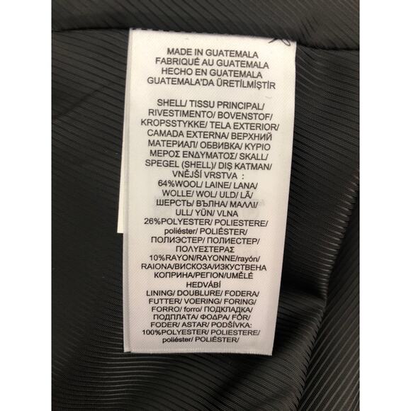 Lauren Ralph Lauren Hooded Coat Women's Size 2 A-line Black NEW - Picture 9 of 10